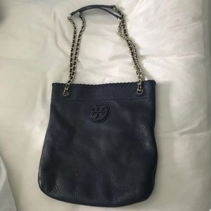 Early Cyber SALE!Tory Burch Navy Blue Shoulder bag